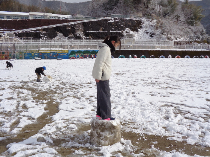 雪玉…？